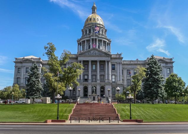 Above is a pic of the capitol building in Denver, Colorado in the 1950's.  I lived in Denver from 1956 to 1958 and taught airborne radar school for the USAF at Lowry AFB. Denver was the first big city that I spent a lot of time in and I was so impressed by its pristine cleanliness.